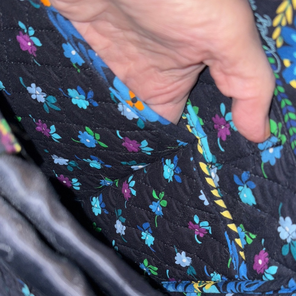 Vera Bradley Floral Tote Bag - Picture 5 of 6